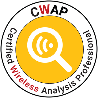 Certified Wireless Analysis Professional badge