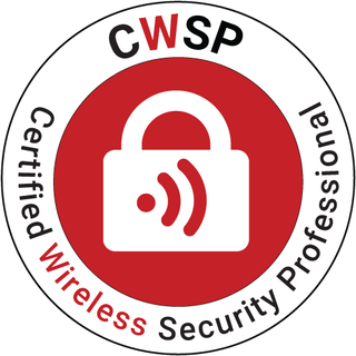 Certified Wireless Security Professional badge